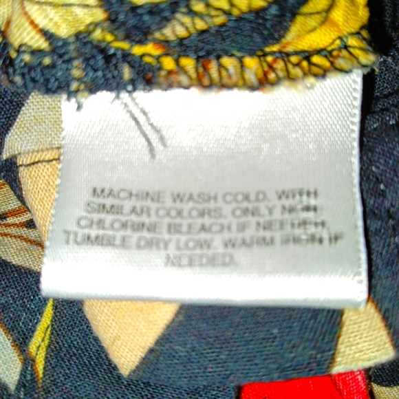 Vintage :: Classic Elements Hawaiian Tropical Button Up Shirt Short Sleeve - Picture 6 of 7